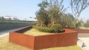 北仑耐候钢挡土墙